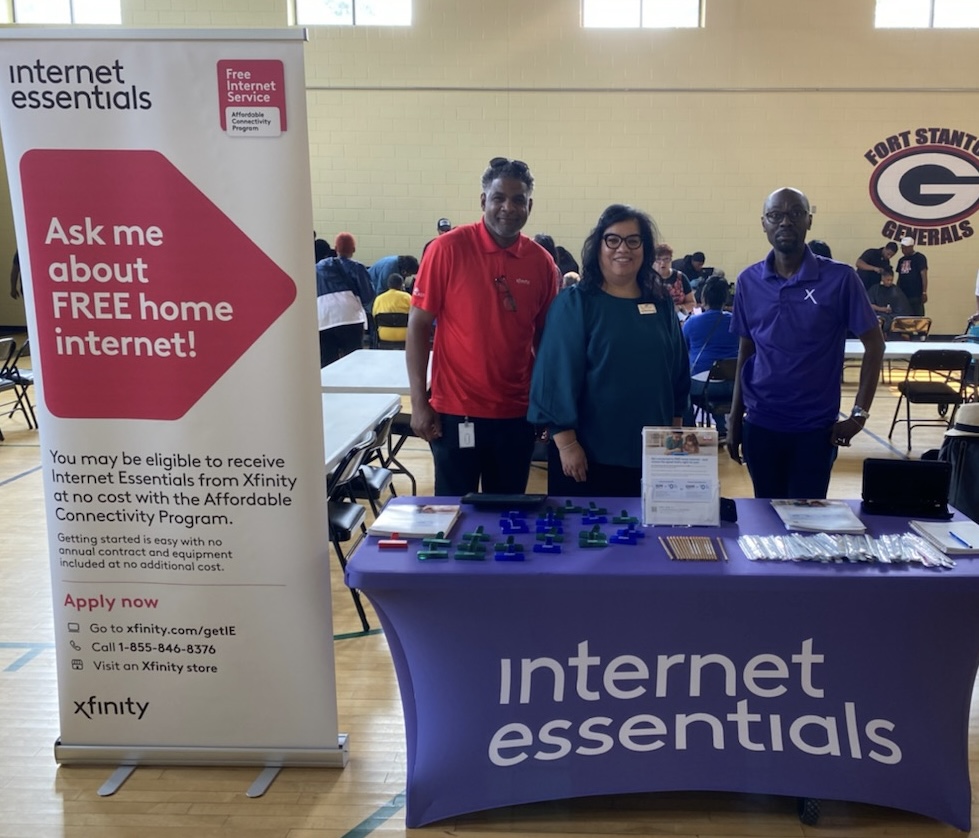 ComcastBeltway's tweet photo. Are you a #DC area resident looking to save on #Internet and mobile service? Stop by our booth at @TheSeniorZone's Senior Spa Day (Fort Stanton Recreation Center 10-2pm) to learn about the Affordable Connectivity Program. More on #ACP here: https://t.co/KojEZqGYdb https://t.co/4n0uMULrFW
