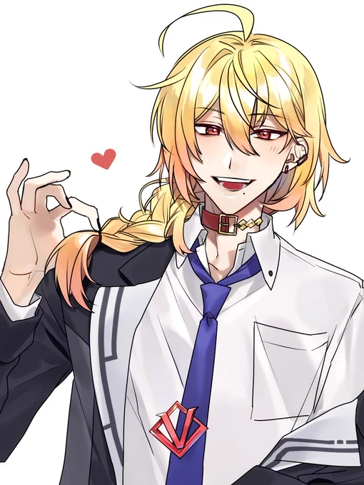 #描いタヲ トークスキルが高すぎる三つ編み美男子