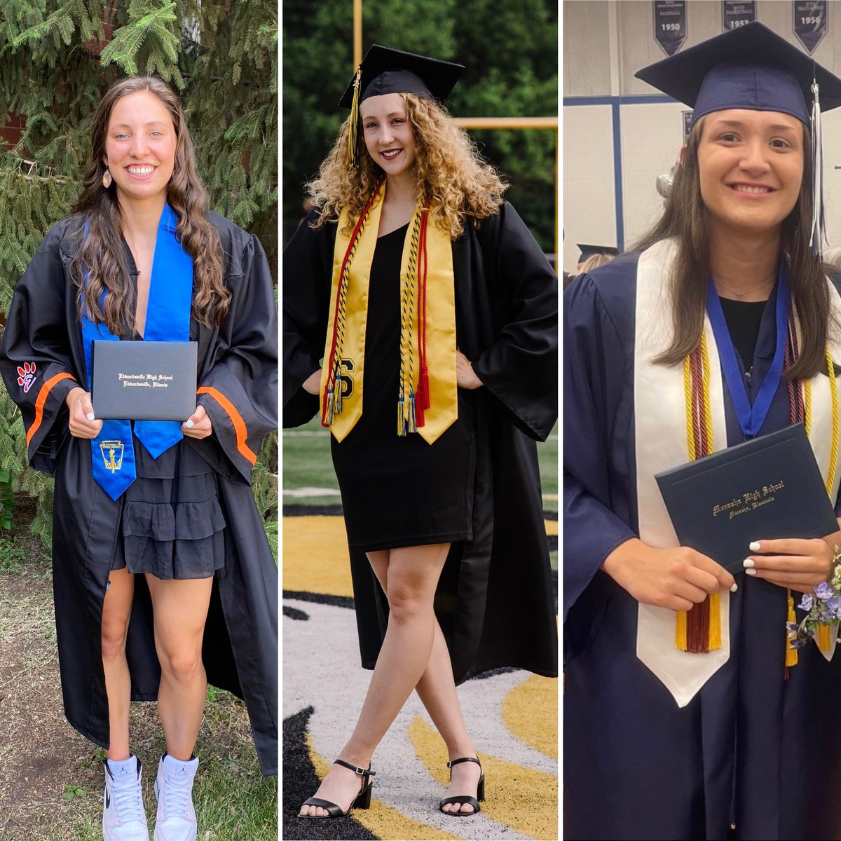 Congratulations to our incoming freshmen, Emerson, Abigail & Mara on your recent high school graduations! We are so PROUD of everything you have accomplished🎓🔱🎉👏