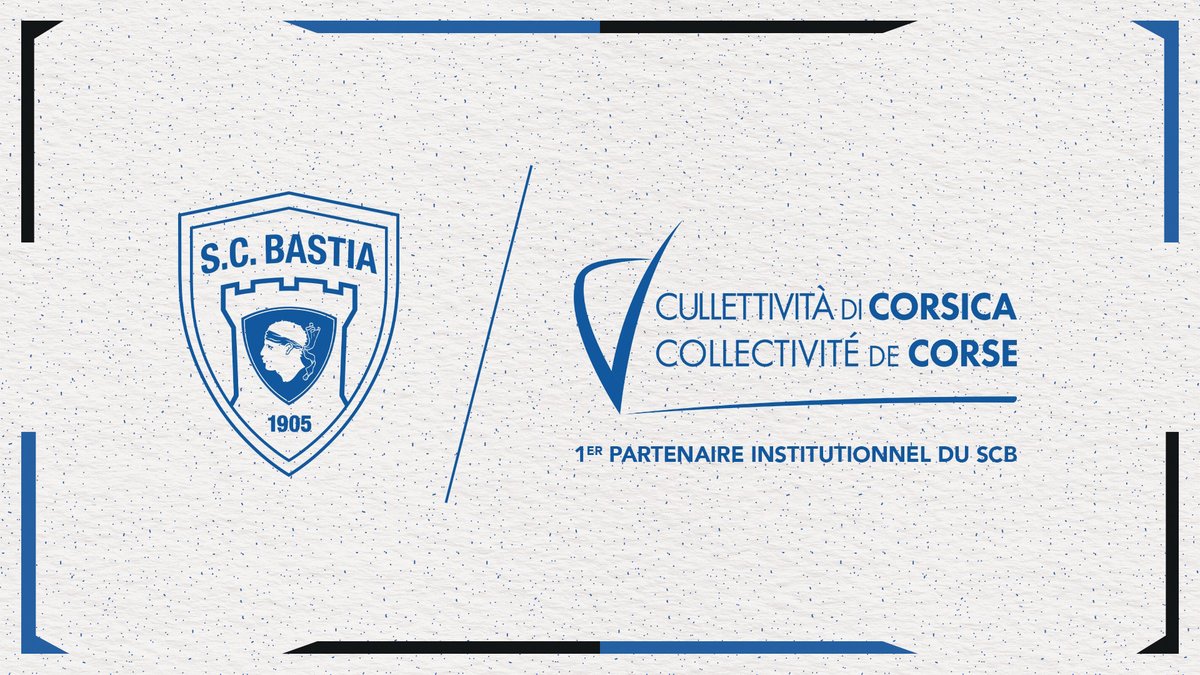 🤝 @SCBastia x @IsulaCorsica 

Le Sporting Club de Bastia tient à remercier son 1er partenaire institutionnel, la Collectivité de Corse, une nouvelle fois aux côtés du club pour cette belle saison 2022/2023 !

Vi ringraziemu ! 🙌