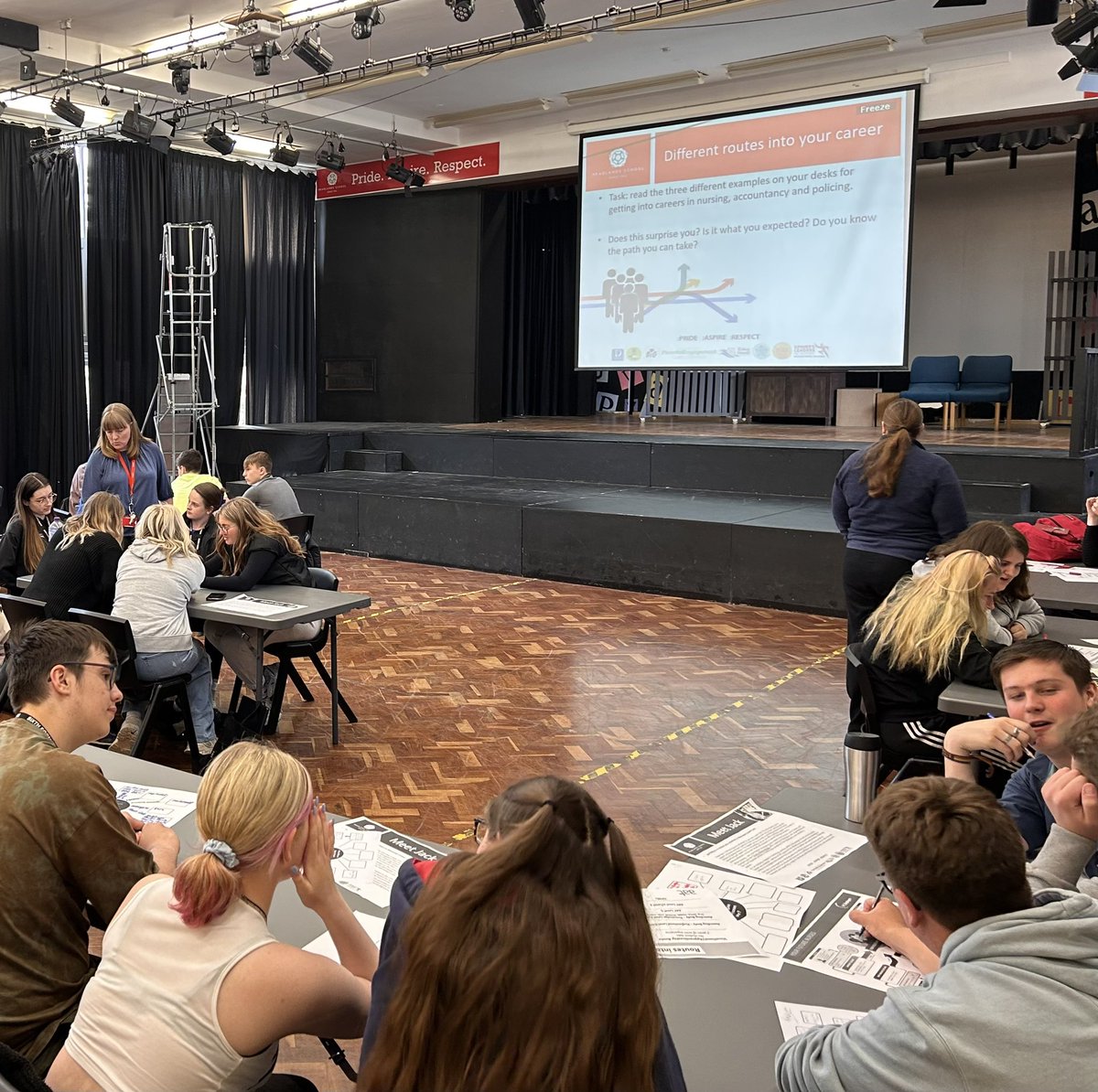 This week Y12 students took part in a workshop looking into different routes into possible careers and how volunteering and work experience can develop relevant transferable skills.

Great to see students engaging and thinking about their next steps #teamheadlands