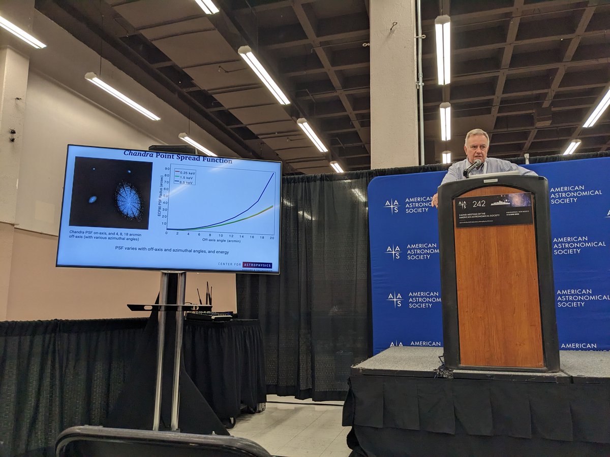 chandraCDO's tweet photo. Hello #AAS242 -- join us at 9:30 in the Exhibitor Theater for a presentation by Ian  Evans on the @chandraxray  Source Catalog. The CSC and its upcoming 2.1 release unlock the 24-year  legacy of our mission to enable everyone -- yes, everyone! -- to be an X-ray expert. https://t.co/z51rNEFufM