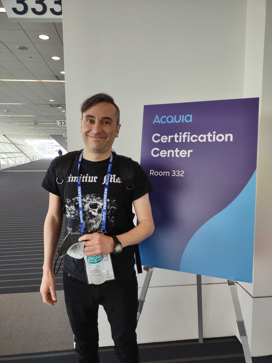 Congratulations to Joseph Flores on earning <a href="/Acquia/">Acquia</a>'s Drupal 10 Back End Specialist certification <a href="/drupalcon/">DrupalCon Chicago 2026</a> #DrupalConPittsburgh