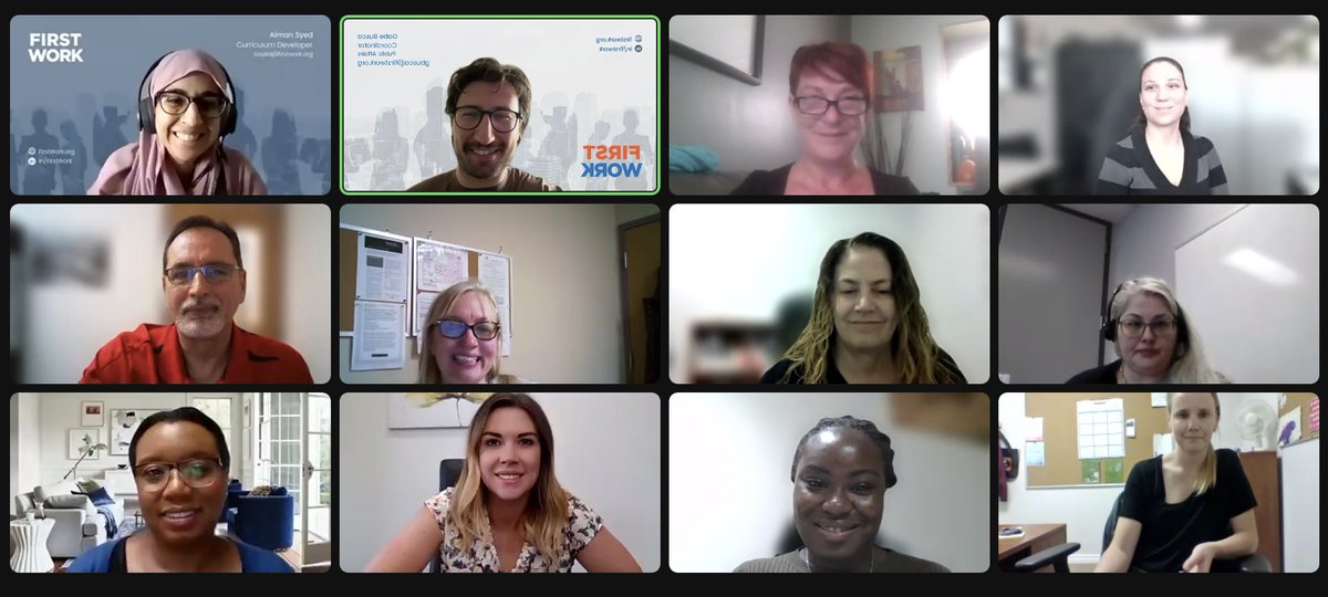 first_work's tweet photo. Thank you to members who joined us for our #FrontlineTraining: #TraumaInformed Care and Practice, Part 2 with Theresa Hirschberg. https://t.co/D8pQ2e0IWR