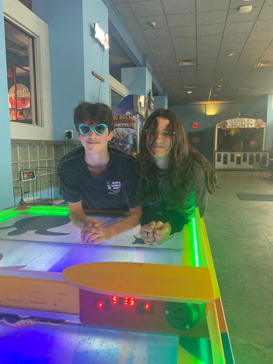 7th Graders enjoying a fun day of bowling!