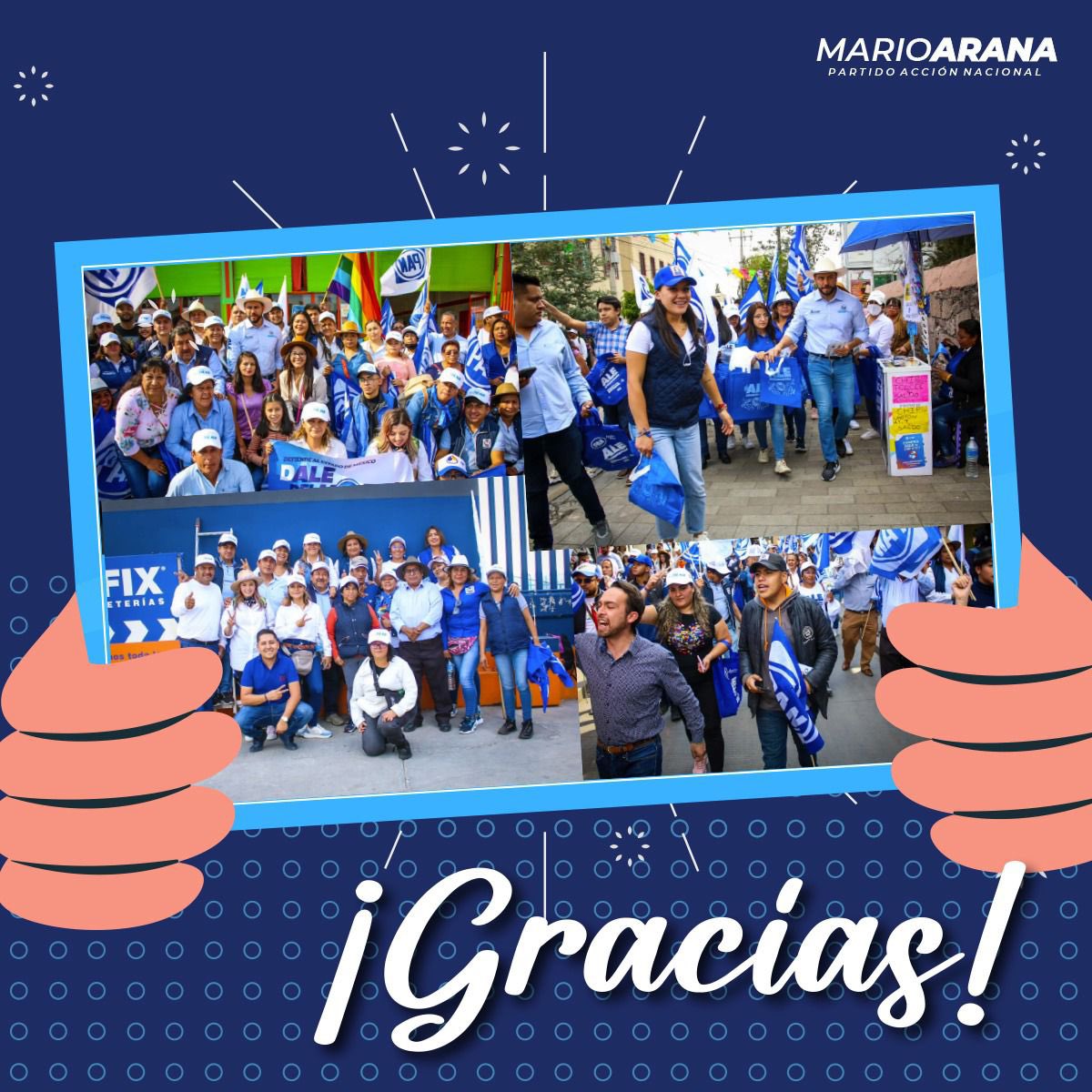 Mil gracias a todas y todos los Nicolásromerenses que confiaron en este proyecto, trabajaremos duro y seguiremos luchando por un municipio mejor. 

¡Hay que continuar en esta brega de eternidad! 🔵🇲🇽
