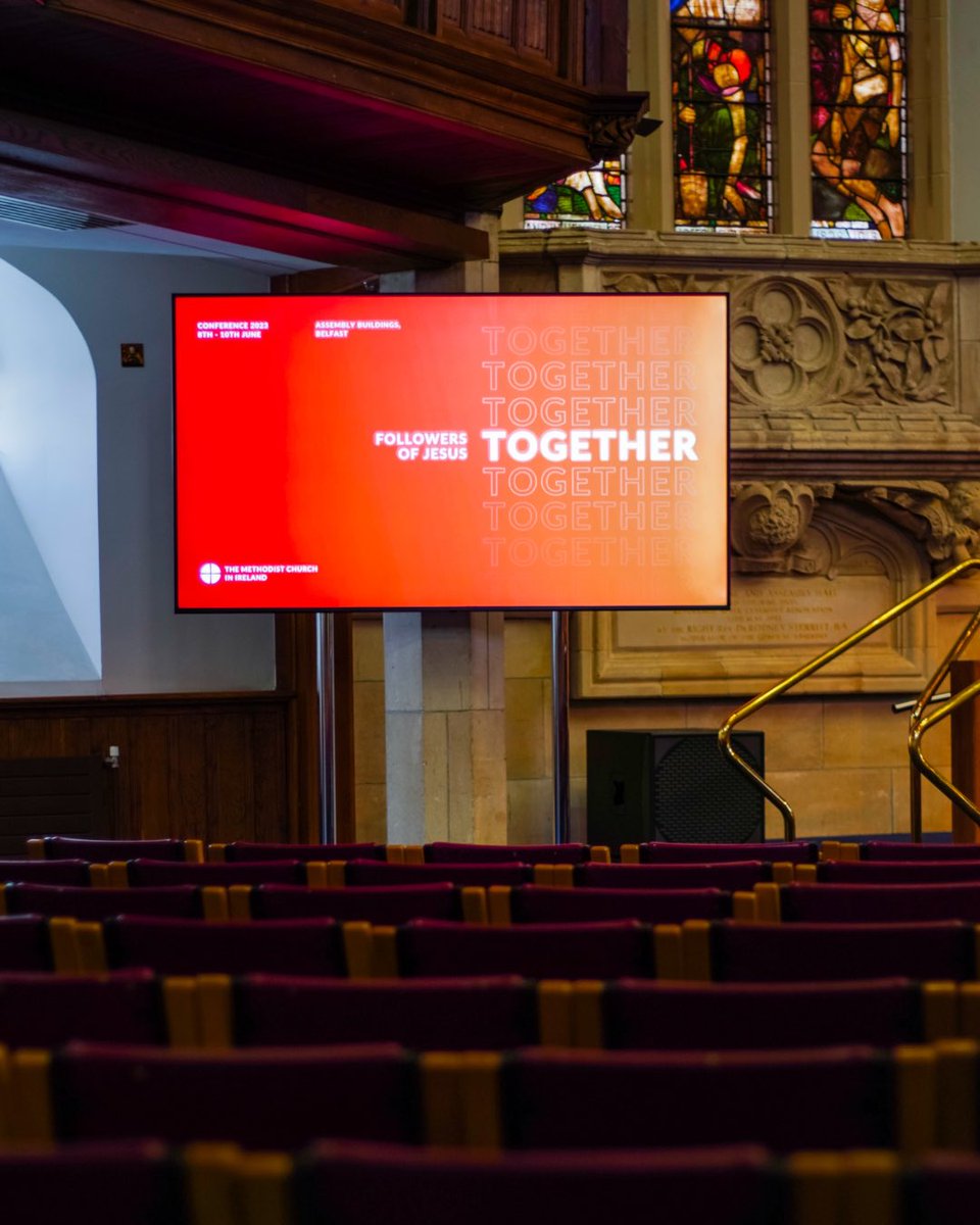irishmethodist's tweet image. 𝐎𝐍𝐄 𝐃𝐀𝐘 𝐓𝐎 𝐆𝐎!
#MCIConf23 will begin with the Installation of Rev David Turtle as President on Thursday 8th at 7:30pm and will end with the Ordination Service at 5:00pm on Saturday 10th.

→ Watch LIVE:
bit.ly/MCI-YT

→ View programme:
bit.ly/mciconf23