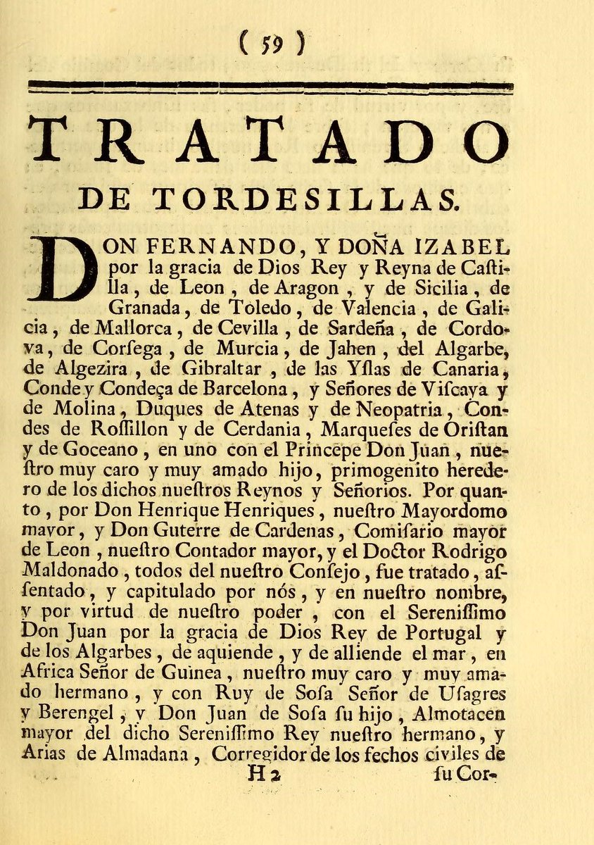 GPL59323899's tweet photo. El Tratado de Tordesillas, 7 de junio de 1494
📗👇
https://t.co/SDdapAmcyh https://t.co/MmfOYzpNYz