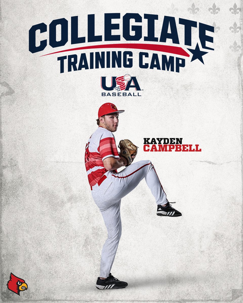 LouisvilleBSB's tweet photo. 🇺🇸🇺🇸🇺🇸

@CampbellKayden is headed to @USABaseballCNT trials‼️

#GoCards https://t.co/9dhZjIwDFn