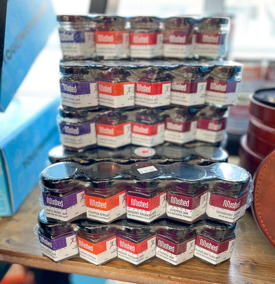 YMICafe's tweet photo. Show your appreciation to teachers and school staff with a gift that supports local youth 💫🍎
Handcrafted by our #YouthTrainees alongside expert mentors, #Mushed by YOU jam sets are ready to gift.
Browse in person at the cafe or shop online anytime: https://t.co/LrZsM7hPNu https://t.co/wXluWlIPMj