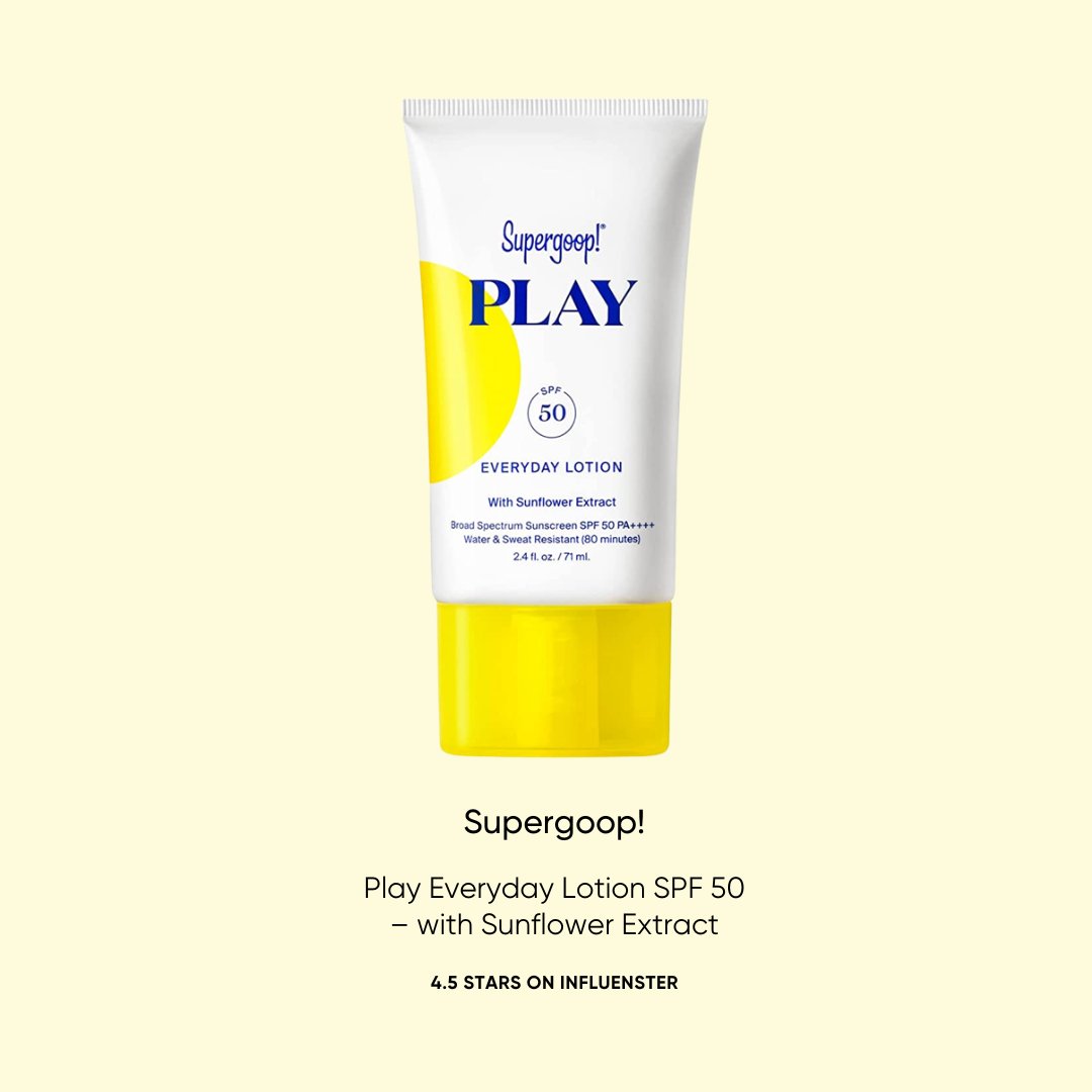 Influenster's tweet photo. Interested in finally trying Supergoop? See what people are saying:
https://t.co/dOGA8hhwzV https://t.co/WkTXnIkL0p