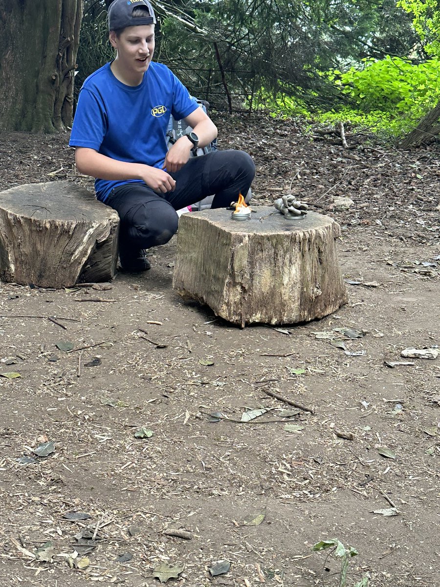 MissAKhan_'s tweet photo. First activity: Survival Skills building fires and den building @PGLTravel @WestminsterBD3 https://t.co/k5qCltV4K3