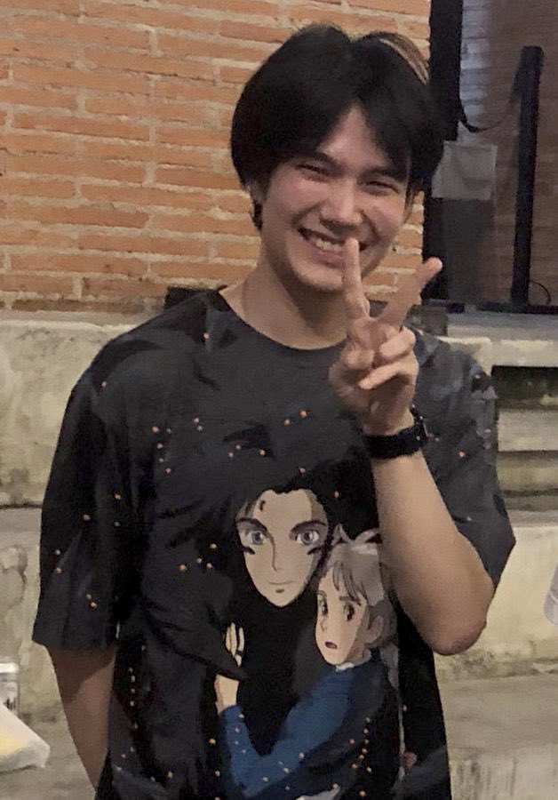beluvetian's tweet photo. HIS SMILE>>> HIS NOSE>>>> 

HE'S HAPPY 💙

— #BuildJakapan #Beyourluve https://t.co/4OKdGNlhwj