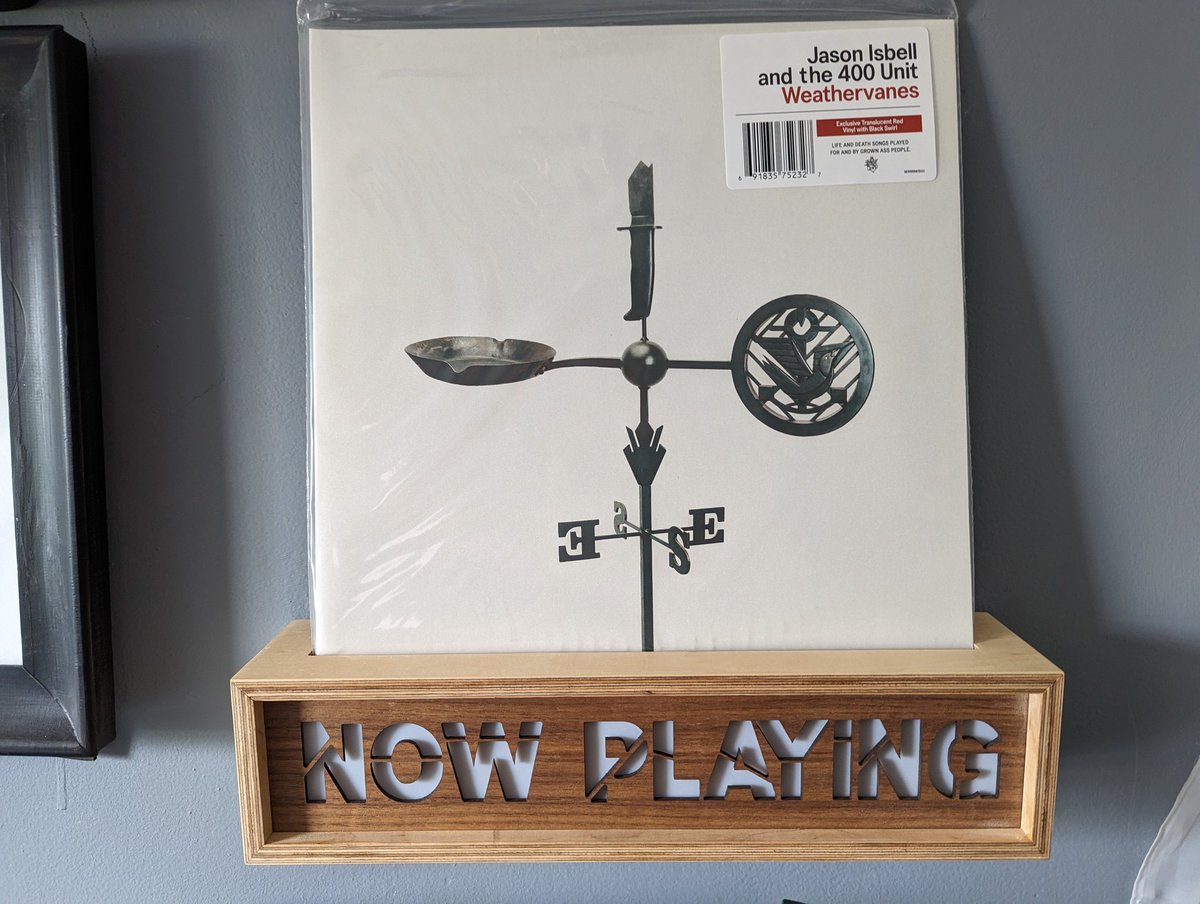 RIATaxNerd's tweet photo. #NewRecordDay!
@JasonIsbell and the 400 Unit
#Weathervanes https://t.co/FHnvFEySCH