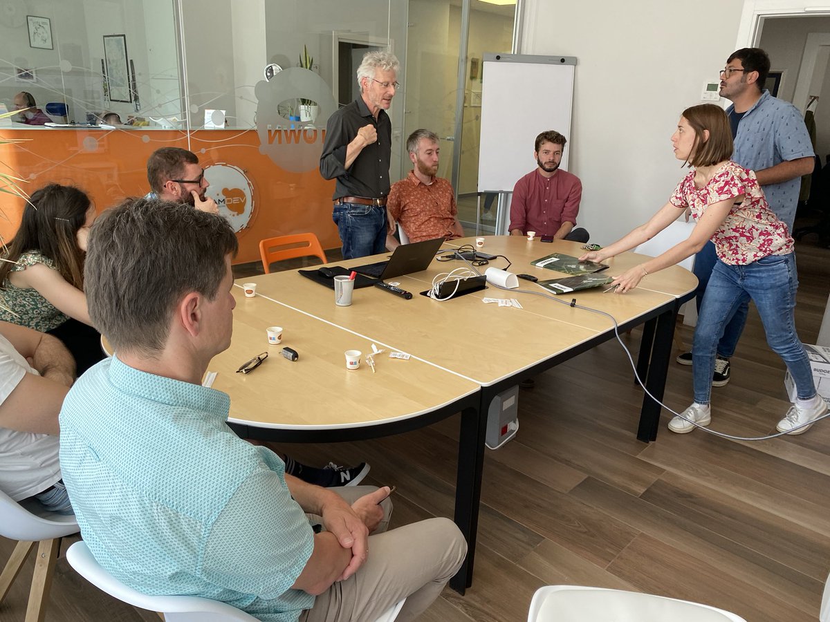 After the 1st day focused on ongoing project results and workshop with participation of local partners on the subject of the #Climate #Smart #Agriculture 2nd day of the #InnoCSA project dedicated to the field visit cantinacenci.it and teamdevecosystem.it