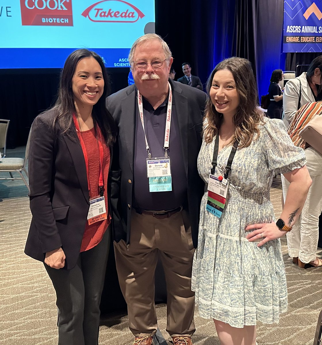 ColorectalNP's tweet photo. I think #fxcrs #fairfaxcolonandrectal was well represented at this years #ascrs23 see ya in Baltimore 👋🏻 https://t.co/ibF61Chsl8
