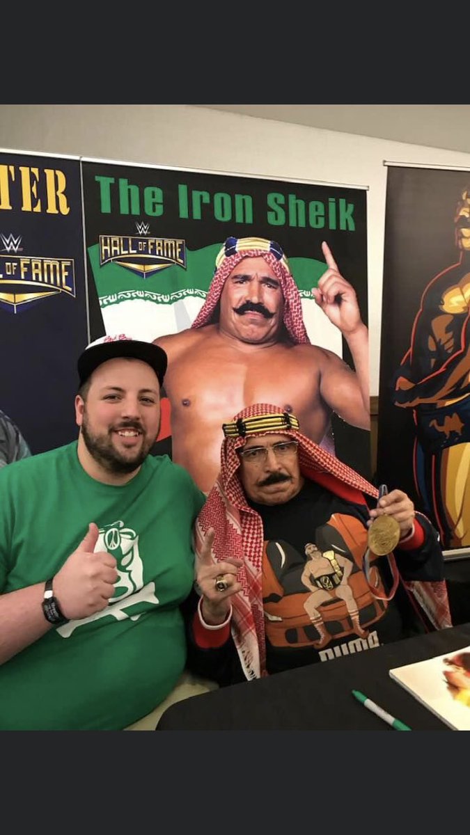 RIP SHEIKY BABY #TheIronSheik #RIPIronSheik