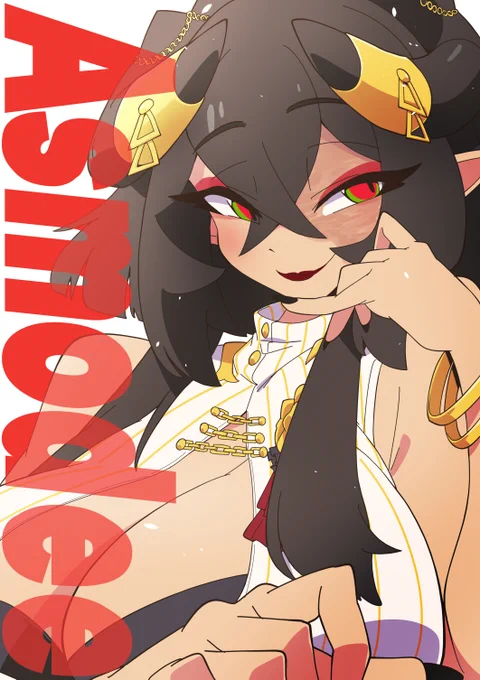 仂イカさんのコミッション「こんにちは、本当にあなたのスタイルが大好きです!  私のVtuberに何かリクエストすることは可能でしょうか? 参考文献はこちら : 」  #Skeb #Commission より