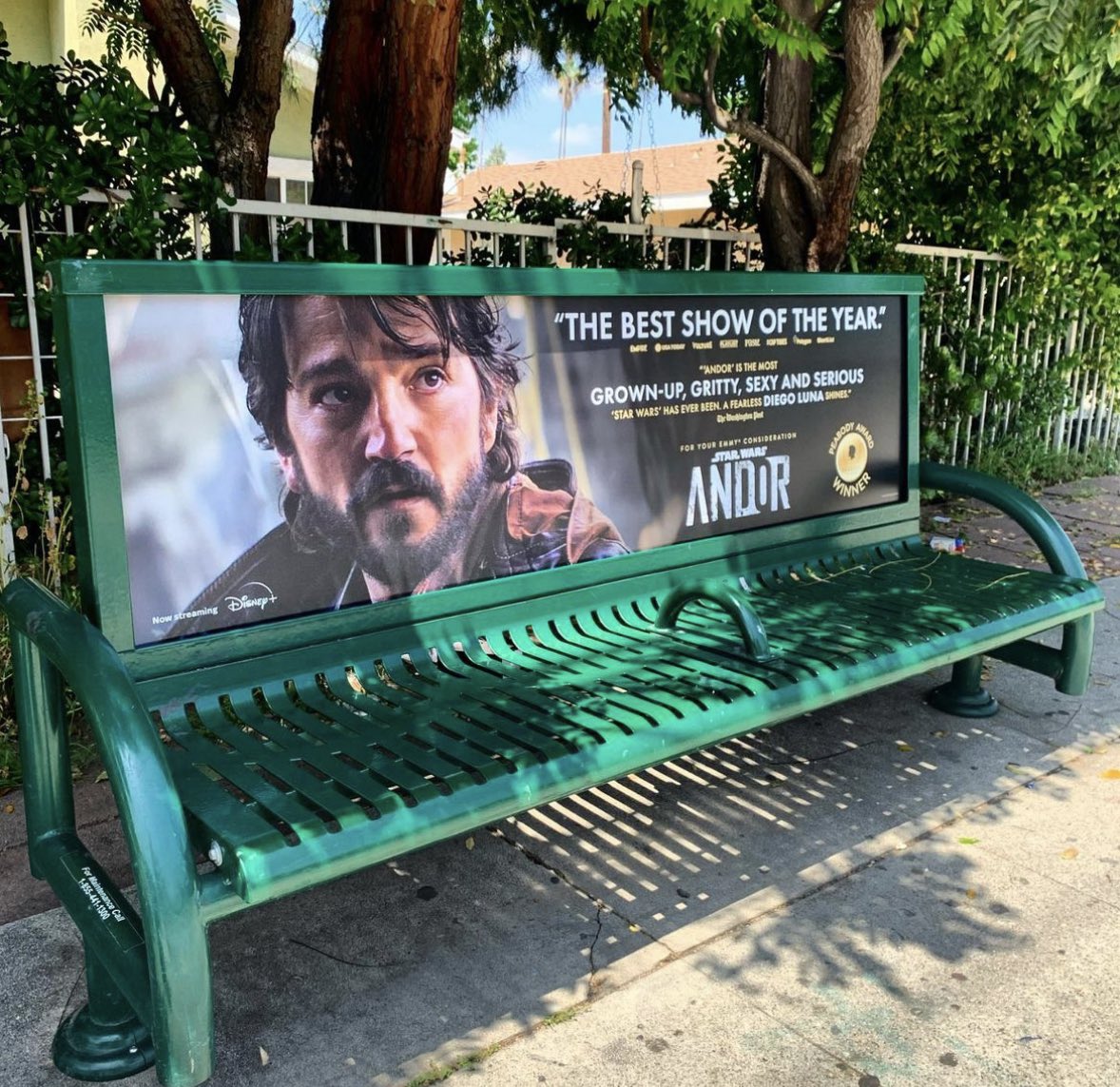 oh to sit upon the andor bench