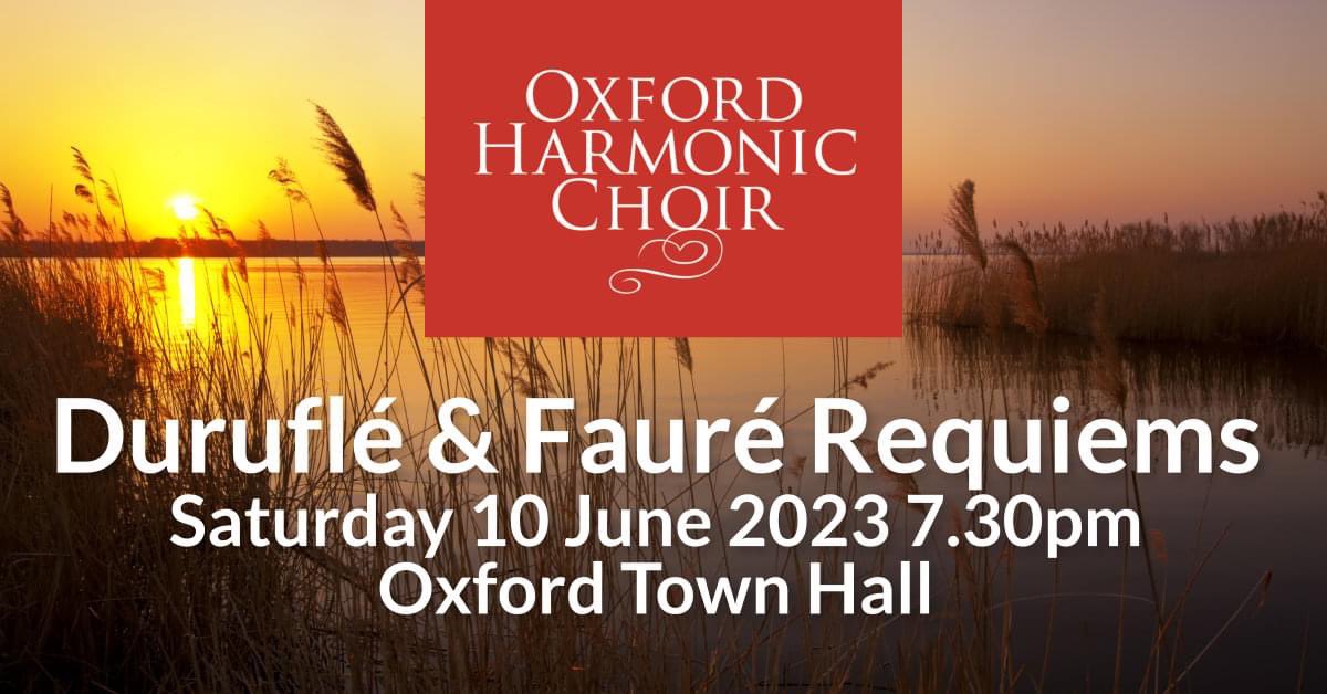 Don’t miss this wonderful opportunity to hear 2 incredible works on Saturday! Tickets still available via @OxfordTownHall