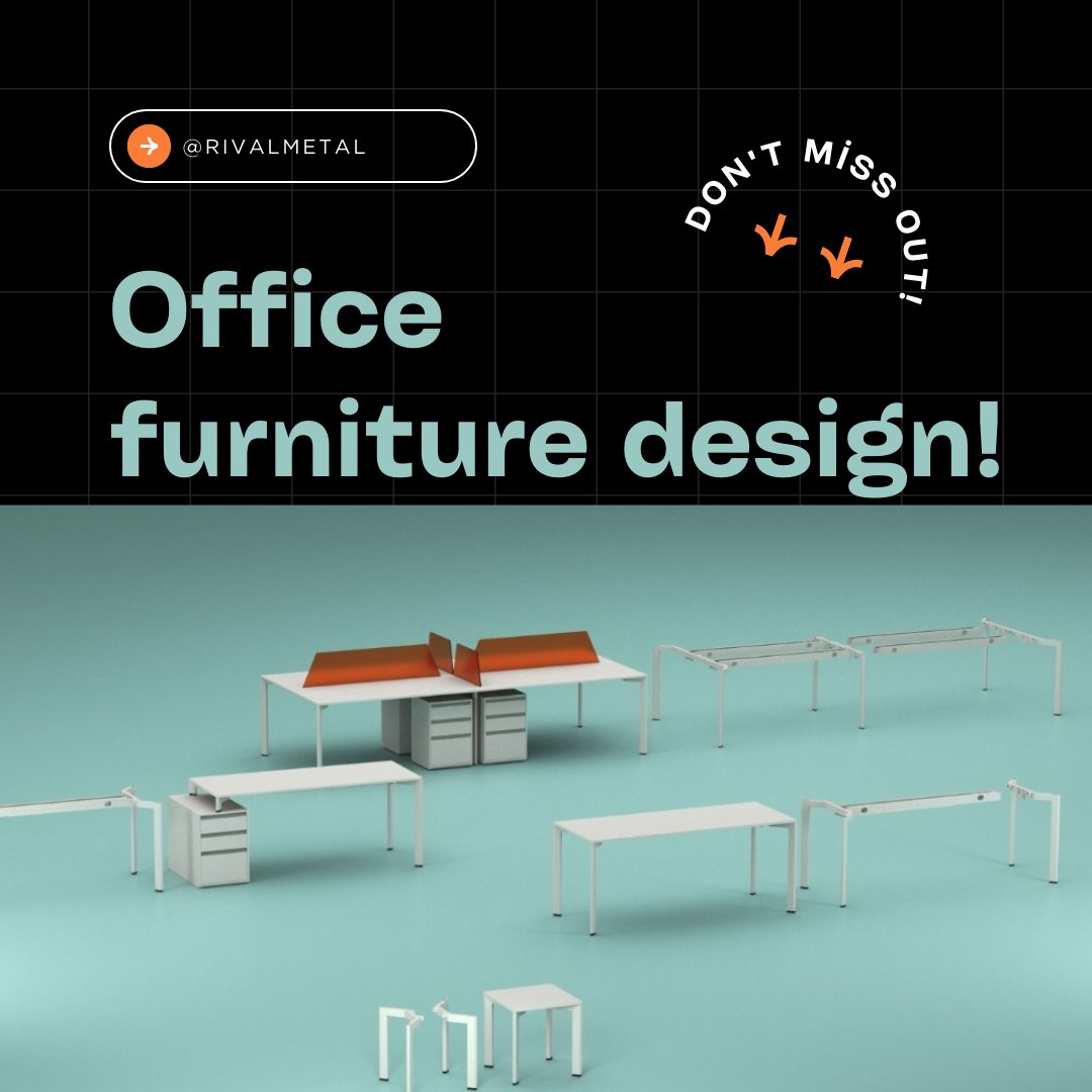 New style, new model, new design
.
.
.
.
___________________________________
#officefurniture #metalleg #rivalmetal #desktable #export  #expo #metal #officedesign #accessories #design #newmodels #bulletin #metalframes #leg #iso  #frames #exclusivefurniture