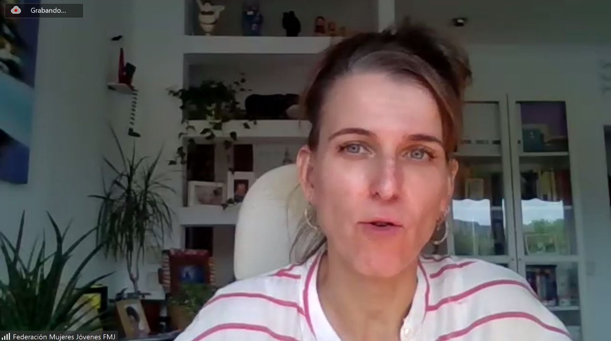 PuntosSubversiv's tweet photo. Mónica Saiz Martínez de @mujeresjovenesf expone la situación de la participación de mujeres jóvenes. Anabel Santos Castro presenta la Webinar. https://t.co/Tox1nJOQUa

Gracias al apoyo económico del Instituto Andaluz de la Mujer. https://t.co/esPzRlAwKE