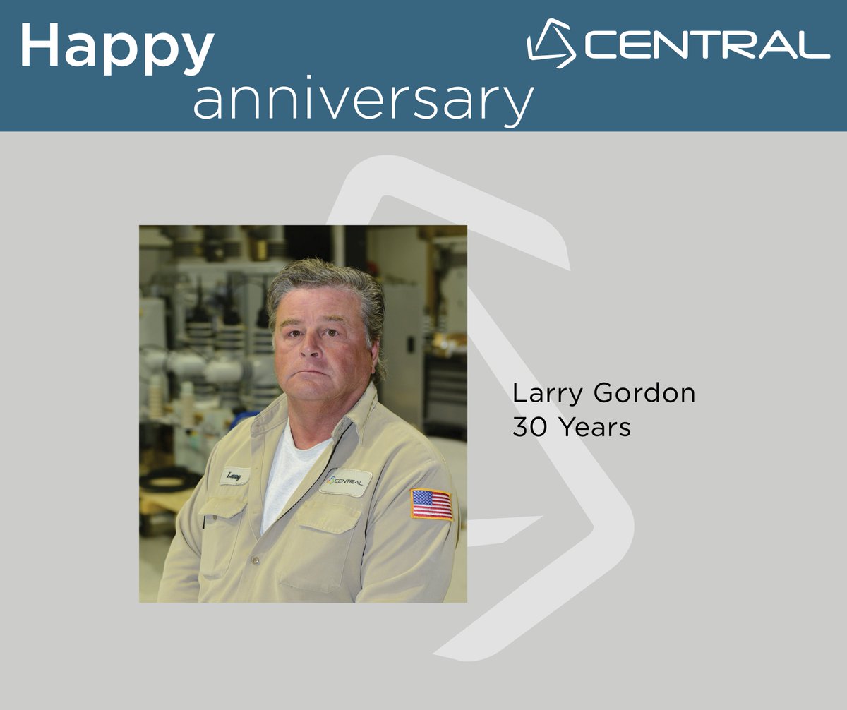 MyCentralCOOP's tweet photo. Happy work anniversary to Central employee Larry Gordon! We appreciate your years of service! #InsideCentral https://t.co/cVS59nBgi9