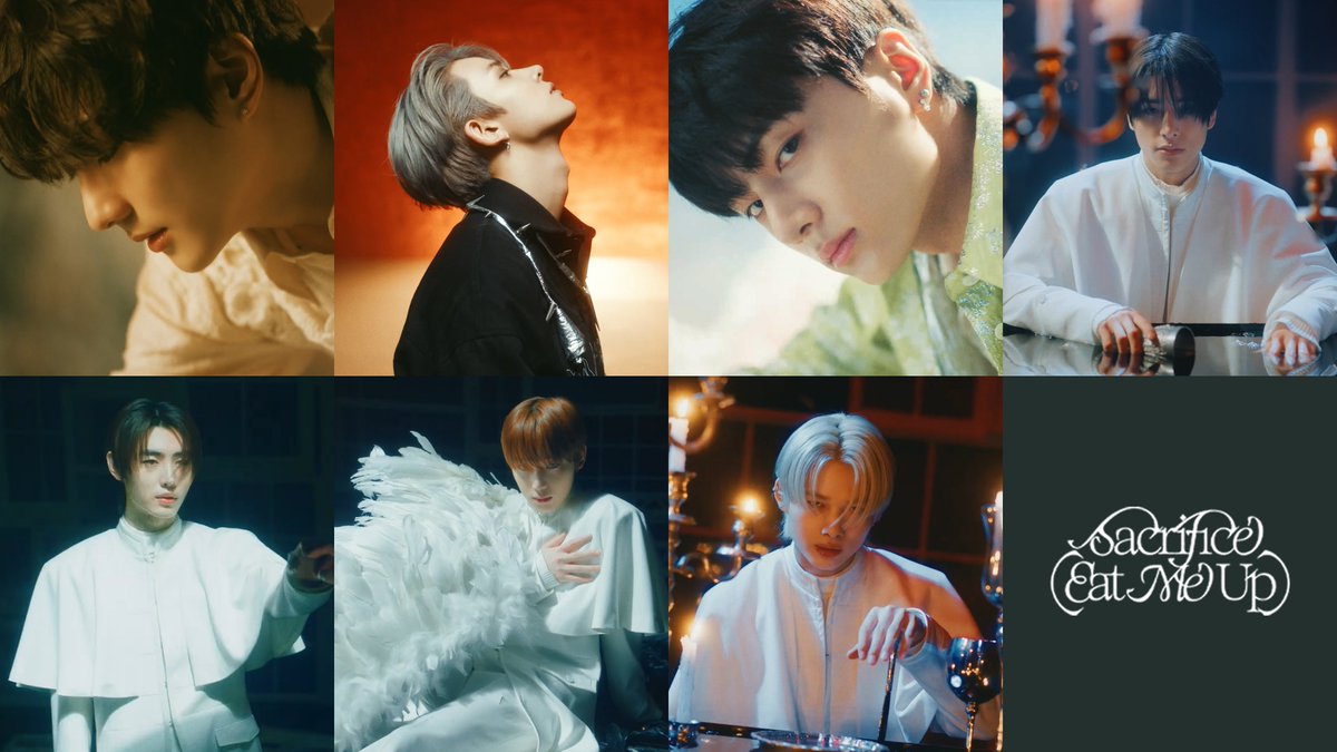 enhypenupdates's tweet photo. ENHYPEN always delivers with their artistry, vocals, and performance. 👑

Another remarkable MV is upon us as 'Sacrifice (Eat Me Up)' has just been released!

🔗 https://t.co/jd46moPqmu

SACRIFICE MV OUT NOW
#Sacrifice #EatMeUp #DARKBLOOD #ENHYPEN @ENHYPEN_members @ENHYPEN https://t.co/qn4mG8nE5N