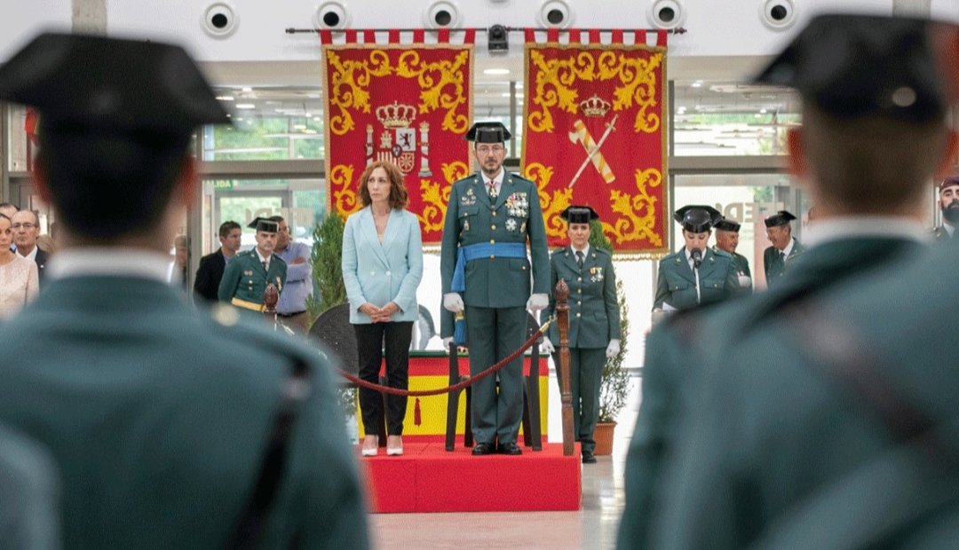 apc_ciudadreal's tweet photo. 🎂 179 aniversario fundacional de la Guardia Civil en Ciudad Real. Homenaje a los caídos y mención especial a los que pasan a reserva y a retiro. ORGULLO por la labor esencial de la GC en esta tierra y AGRADECIMIENTO a la invitación del Jefe a nuestra Delegación #apcabos https://t.co/NTna0mNDNM