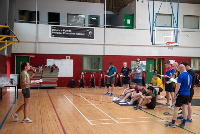 goc_dftc's tweet photo. The current PTI course being conducted in the DFPES hosted a WELLFEST today in the DFTC. Well done to the organisers and all involved in this event. https://t.co/uJfYohHoqf
