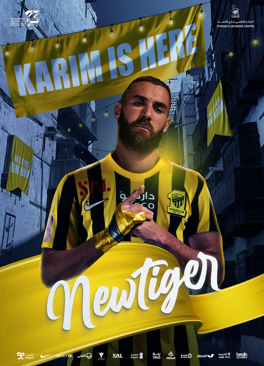 The best fans are waiting for you🤩
#Benzema2Ittihad 
#here2inspireKSA