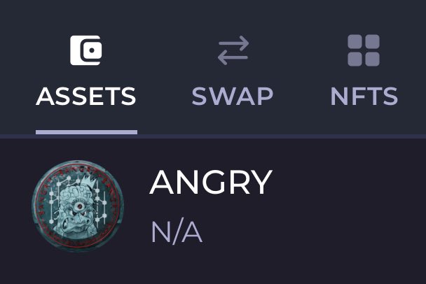 HELDiWanKenHODL's tweet photo. Donโt forget to associate $ANGRY ๐
๐ง: 0.0.1414739
#DontForgetToAssociate #HBARNFTs #HBAR #AngryDay #AngryPenguinsClub #LFGROWBB #NFA #DYOR #NFTs https://t.co/kb69TMymzc