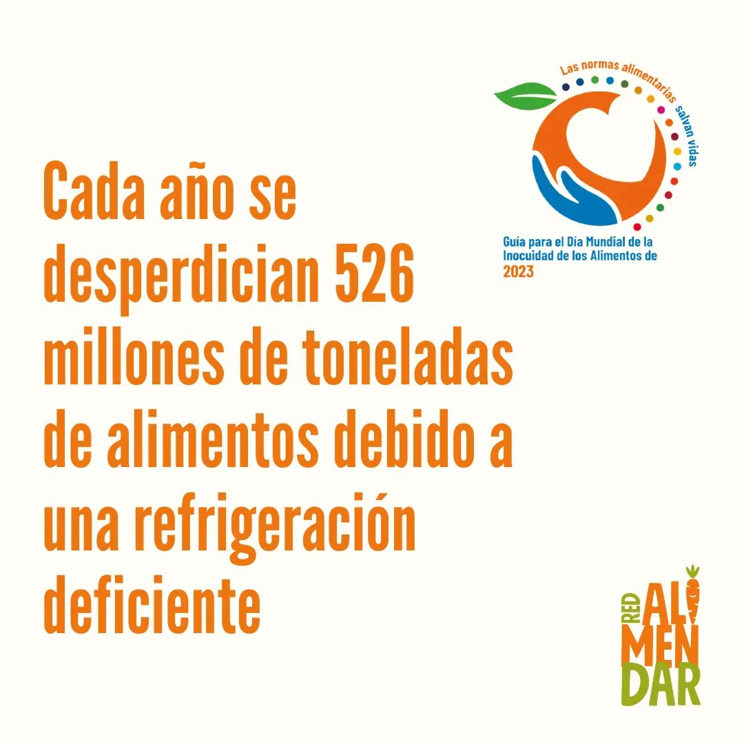 #7J 
INOCUIDAD ALIMENTARIA
🥕En el 5to día mundial de la #InocuidadAlimentaria, descubra cómo una mejor gestión de la cadena de frío puede ayudar a reducir la pérdida y el desperdicio de alimentos. 
🥕“La inocuidad de los alimentos es un asunto de todos”
un.org/es/observances