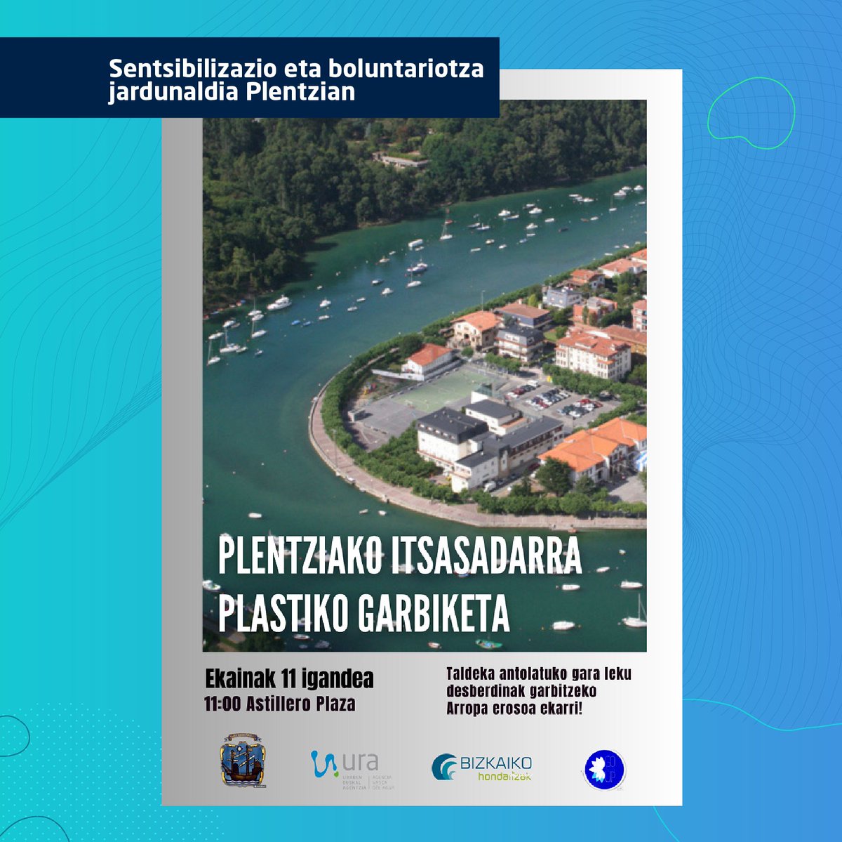 Gaur Ozeanoen Mundu Eguna ospatzen da! 🌊 Honen harira Goazenup erakundeak, URAren laguntzarekin, sentsibilizazio eta boluntariotza jardunaldia antolatu du ekainaren 11n Plentziako itsasadarrean.

Informazio gehiago 👉 labur.eus/ura-plentzia-0…

#UradaGugara #OzeanoenMunduEguna