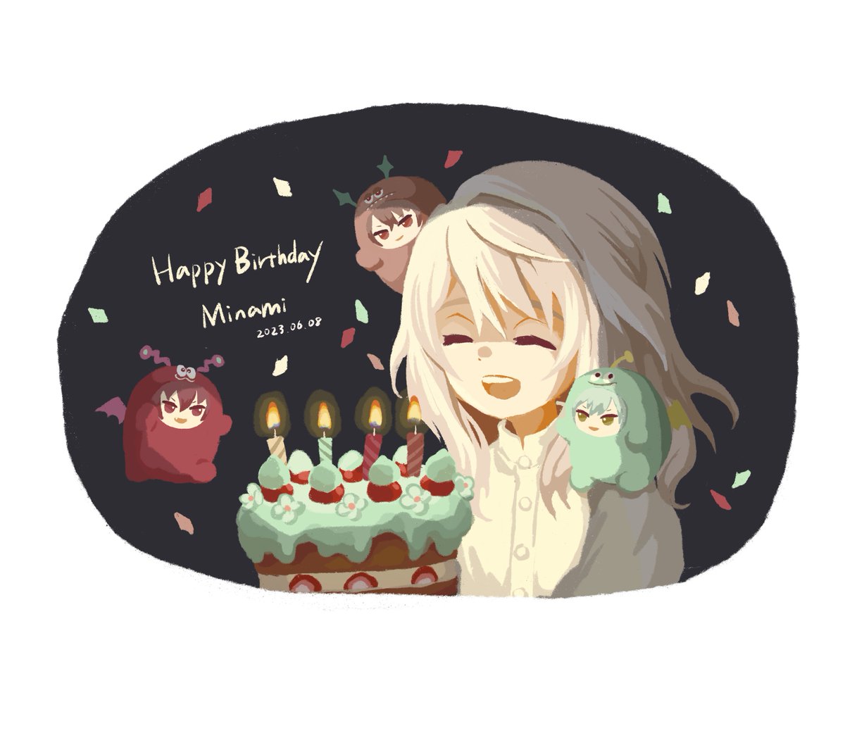 「#棗巳波生誕祭2023」|カブのイラスト