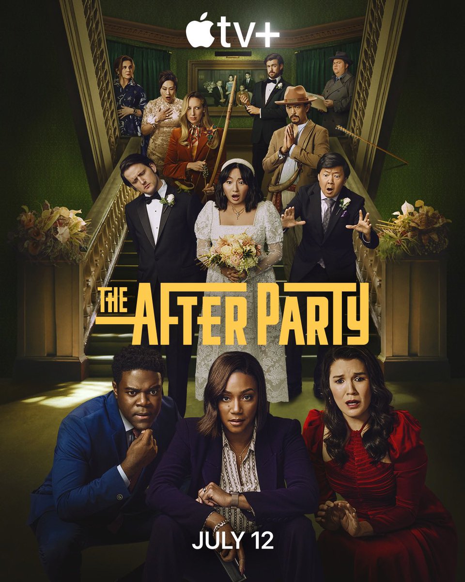 And here’s a poster for the new season on THE AFTERPARTY.
This cast is insane.
#TheAfterparty