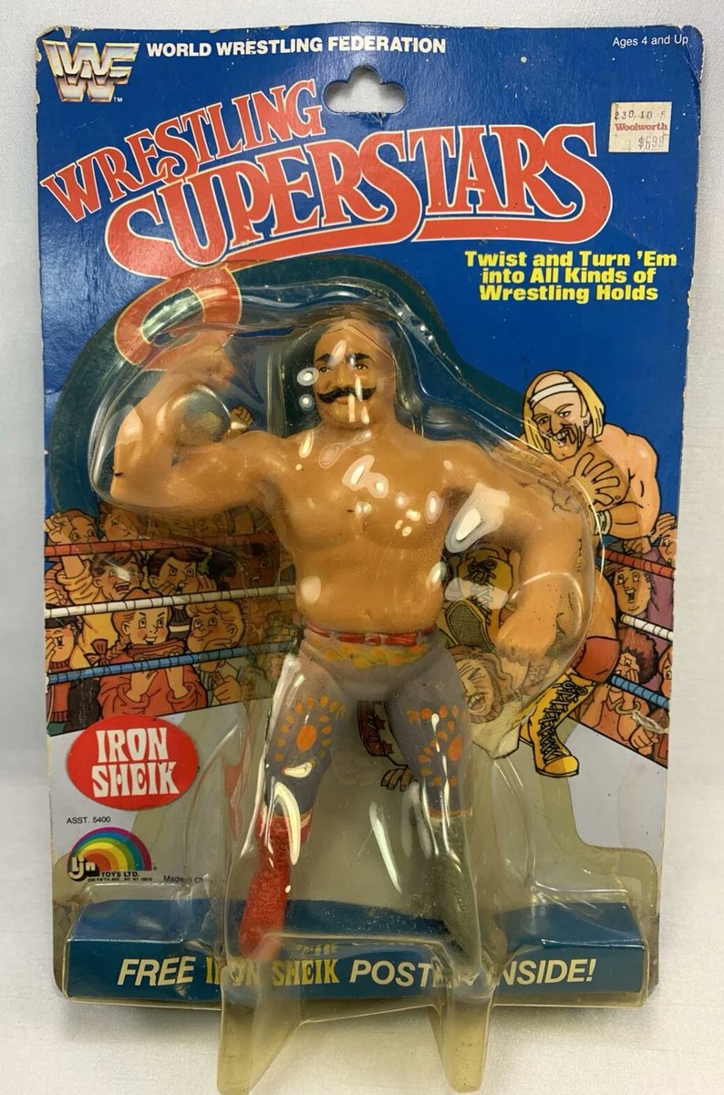 Wrestling Figure Database on Twitter "RIP Iron Sheik, aka Colonel