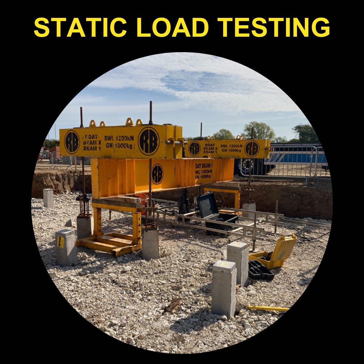 RogerBullivant's tweet image. We prioritise #safety and quality in every project, and #staticloadtesting is a crucial part of our process!👷🚧

#RBYorkshire carried out Static Load Testing at Holderness Case located in Preston, East riding of Yorkshire for @BealHomes.