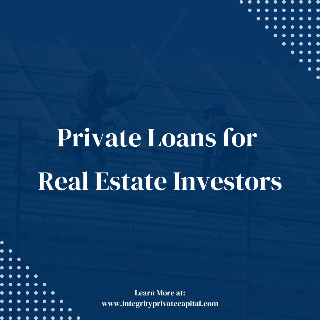 Looking for a private lender loan for your next real estate investment? Learn more about our available loans at conta.cc/37Dw60W