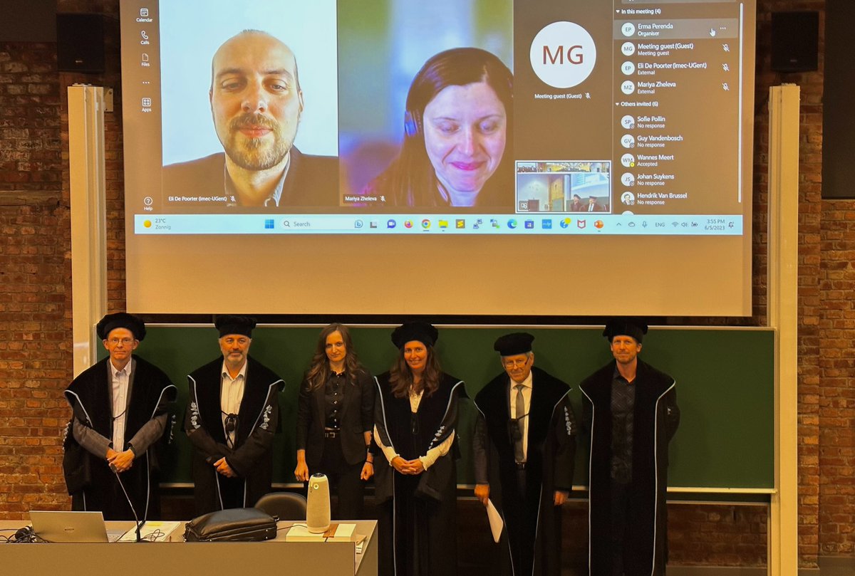 NetworkedSystem's tweet image. Congratulations to Dr. Erma Perenda, who successfully defended her PhD dissertation on &quot;Deep Learning-based Modulation Classification and Hardware Impairments&quot;.  👏🎓 

#phd #phddefense #deeplearning #kuleuven #wavecore