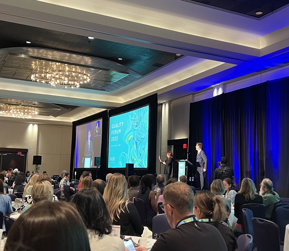 Hon Adrian Dix - BC Minister of Health at the opening of Quality Forum 2023 sharing his personal experiences and hopes for health care in BC. #bcpoli #patientvoice #healthcarequality #innovation #qualityforum2023