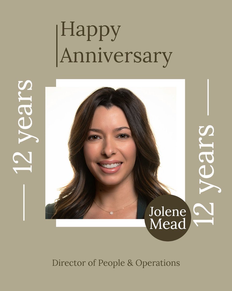 Port KC's very own Director of People and Operations Jolene Mead is celebrating 12 years of service to this great organization. Jolene is the backbone of keeping this place running. Thank you for your dedication to our success.