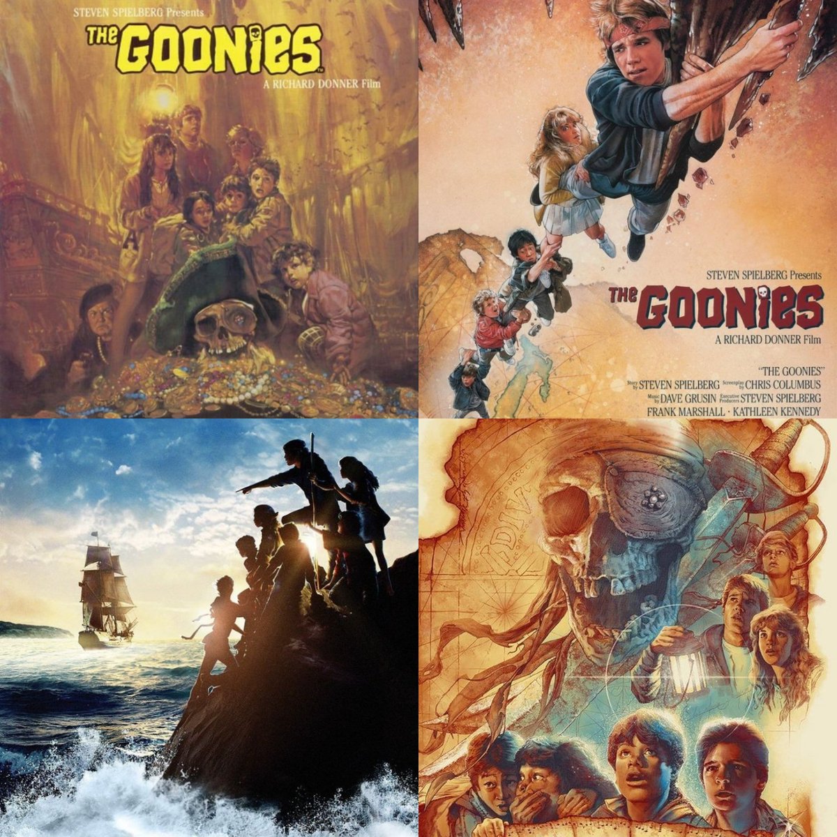 Happy 38th Anniversary to one of the greatest adventure films ever made #TheGoonies #StevenSpielberg @SeanAstin @joshbrolin #coreyfeldman ☠️🪙💰⚔️📽😎🥳