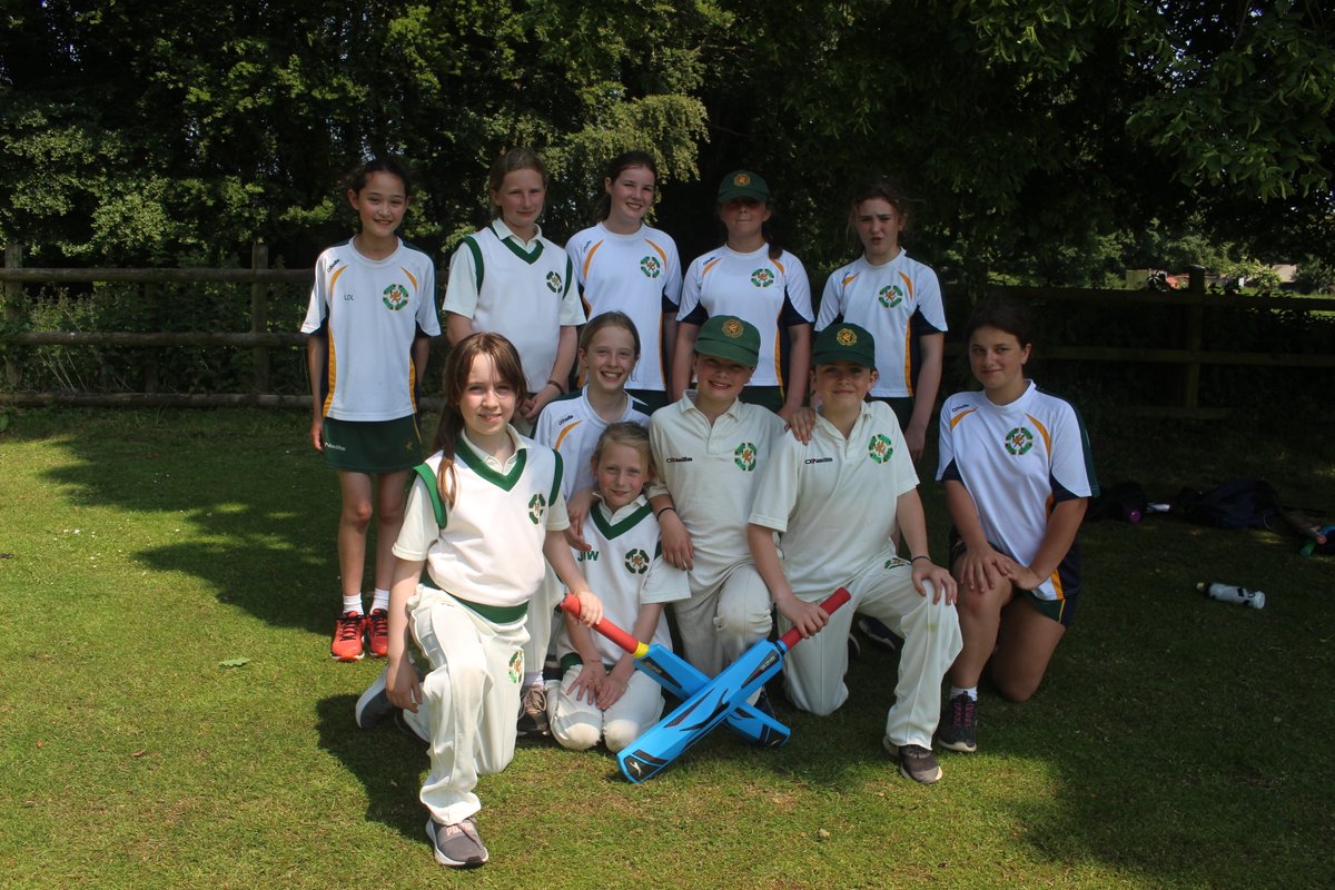 The perfect summer’s day for our U10 and U11 girls’ cricket matches against Millfield! #teamperrott #cricket #prepschoolsport
