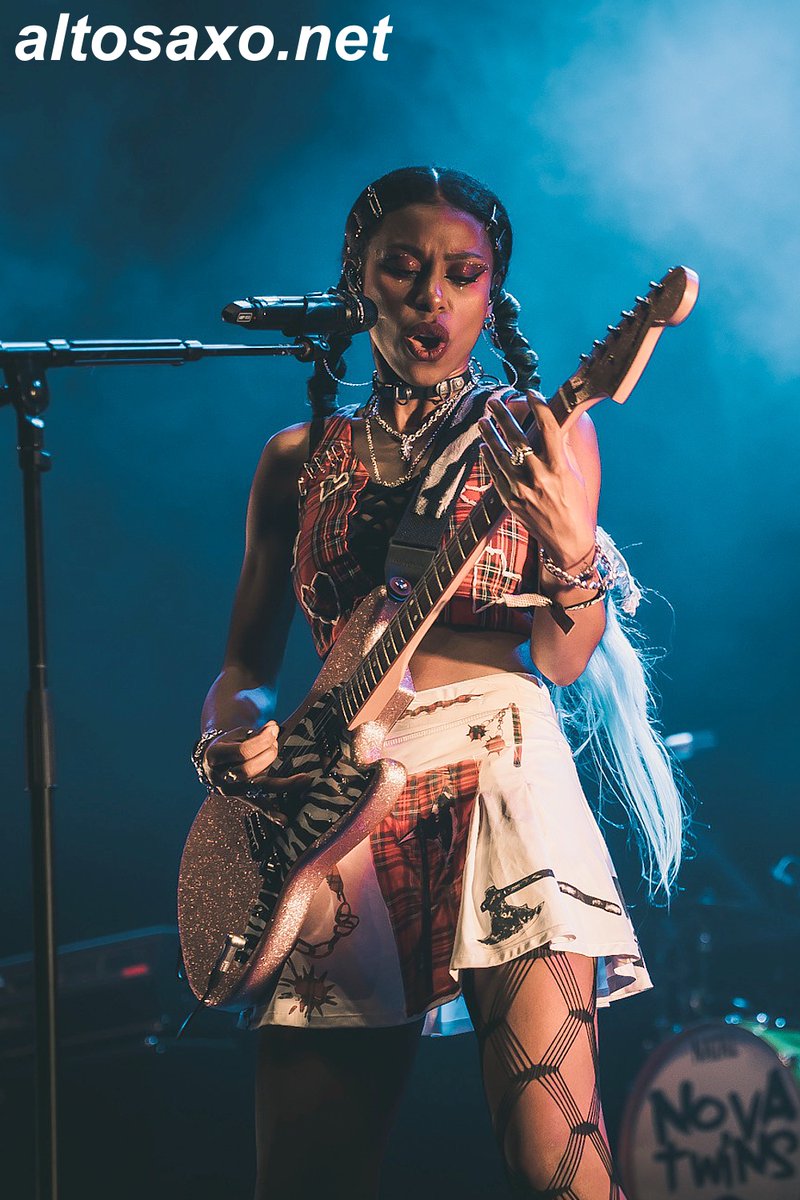 Amy Love of Nova Twins performs live at Rock im Park 2023 at Zeppelinfeld in Nuremberg, Germany June 2, 2023. #NovaTwins #rip2023 #rockimpark #rockimpark2023 #altosaxonet 
ALTOSAXO Music Apparel 
altosaxo.net