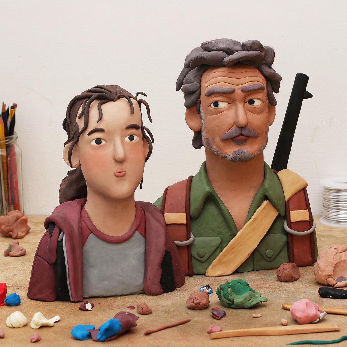 stefanocolferai's tweet image. Made this watching The Last Of Us