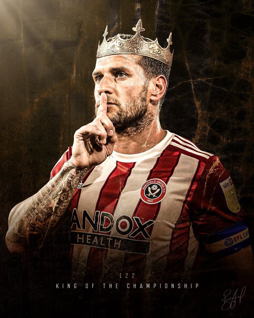 KopFinest's tweet image. 3x Promotions
1x Title
1x Player Of The Year
1x Top Goalscorer
Top Goalscorer in Championship History
129 Goals for Dem Blades

All in boyhood colours, literally all our dreams. A sad day, statue coming soon Sharpy.

Skipper forever🥲