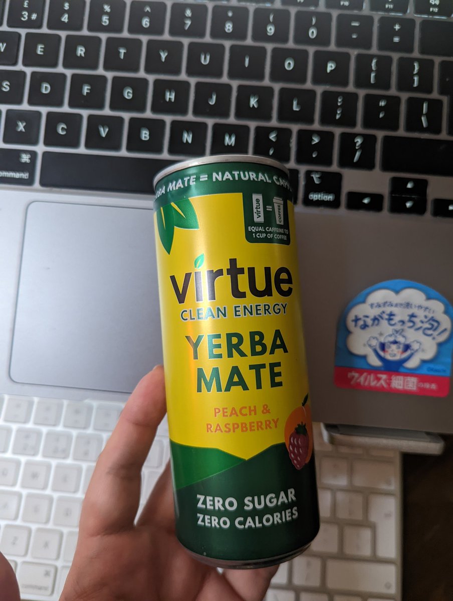 When life gives you card provider migration - you yerba mate through the day @virtuedrinks @plutus

#CarbonNeutral