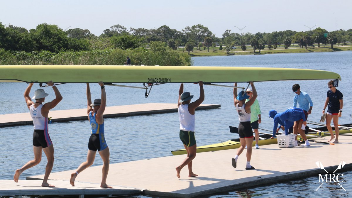 MRC_Rowing's tweet photo. Good leaders lead by carrying the load! #mrcstrong https://t.co/sQTsakftmC