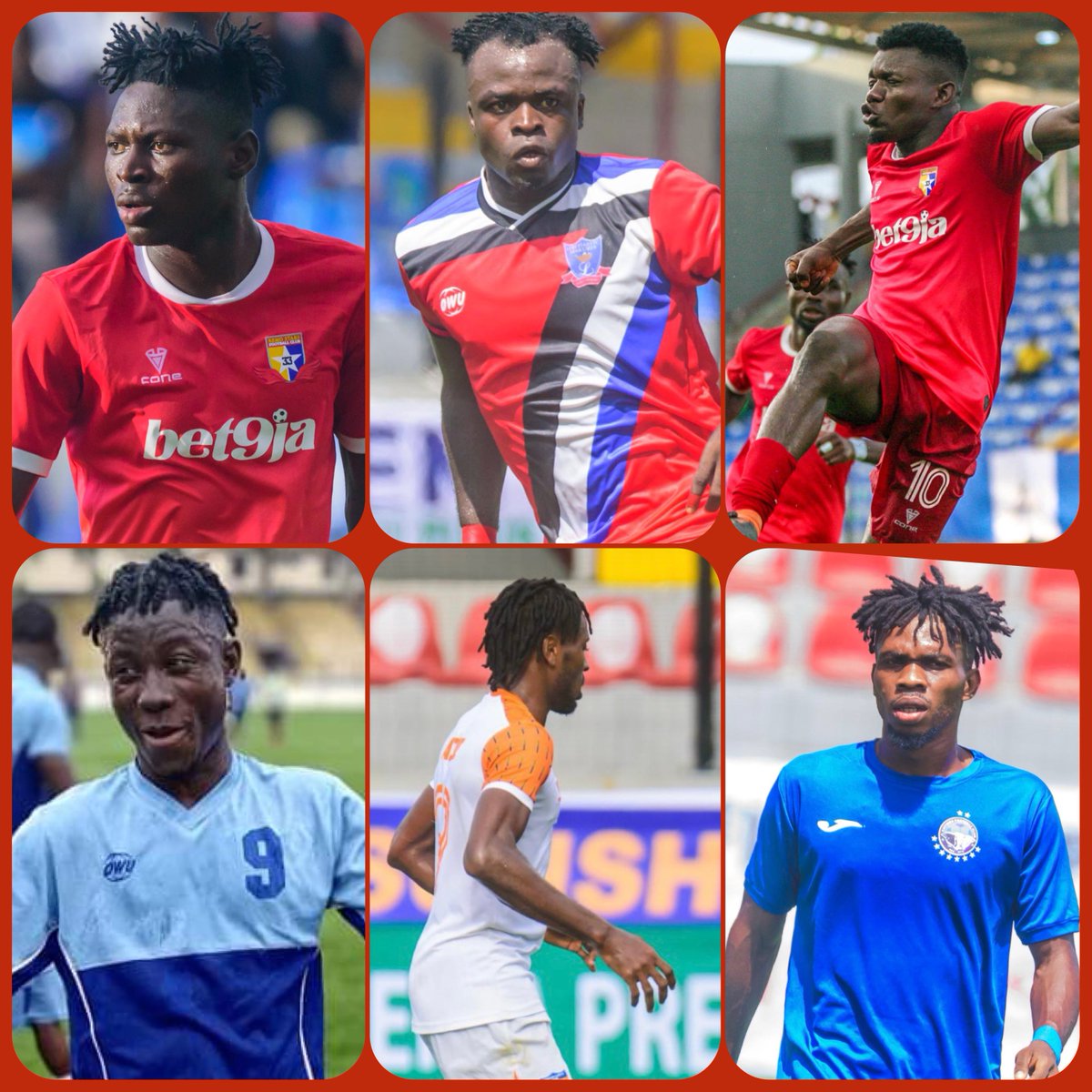 D_WarEagle's tweet photo. The #NPFLPlayoffs enter MD3 today and here are the #Super6 you need to keep your eyes on from 2 pm. 

How many of these players can you identify? 👀

Find out more here >> https://t.co/I9z816kDOK https://t.co/pkzpZZz16b